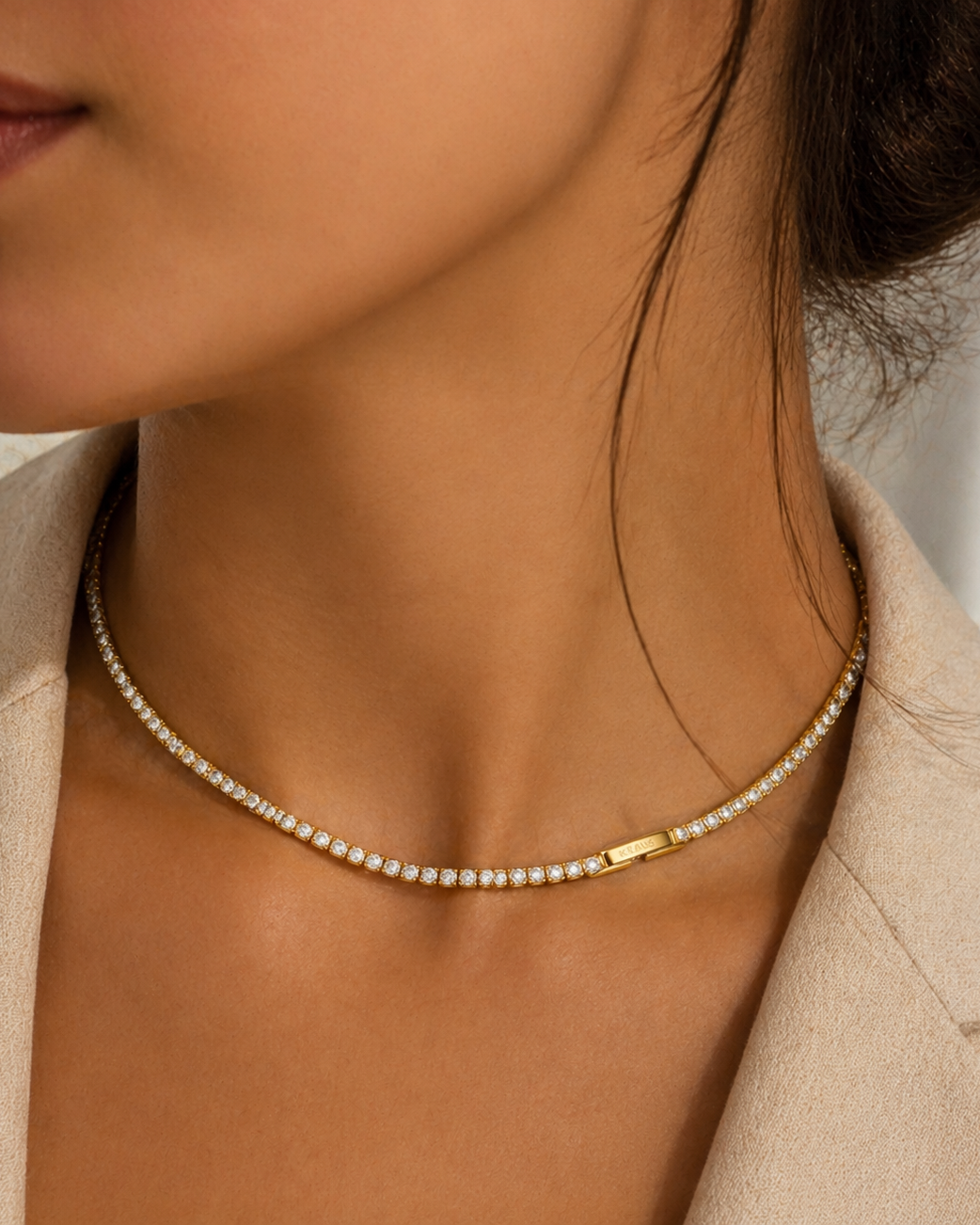 The Monaco Tennis Necklace