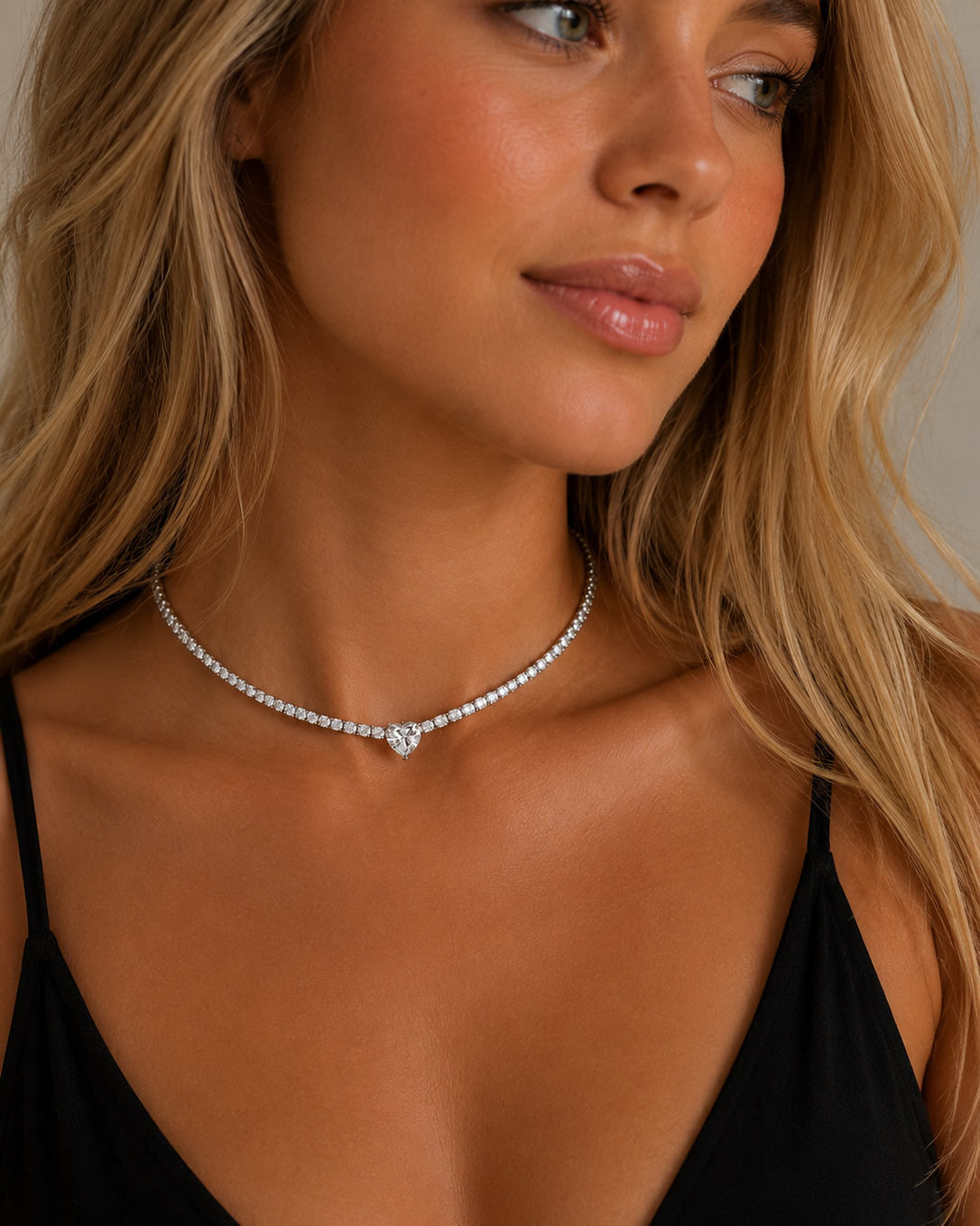 Aura Heart Necklace