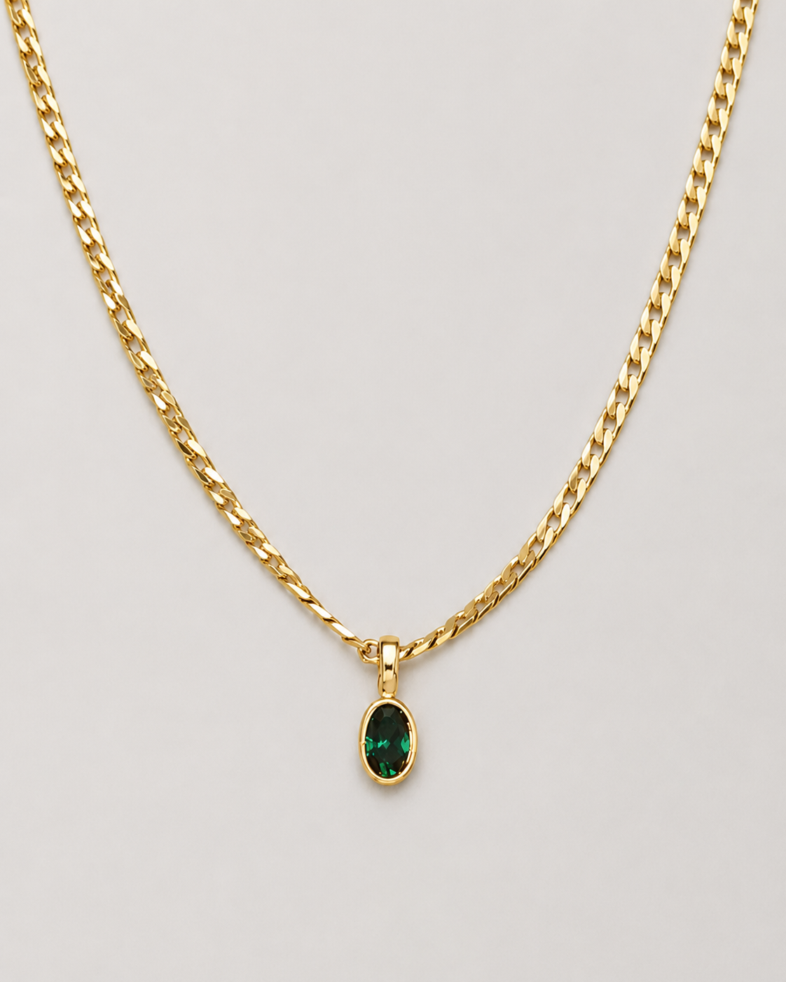 Sage Emerald Necklace