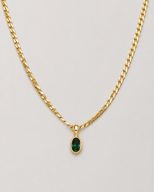 Sage Emerald Necklace