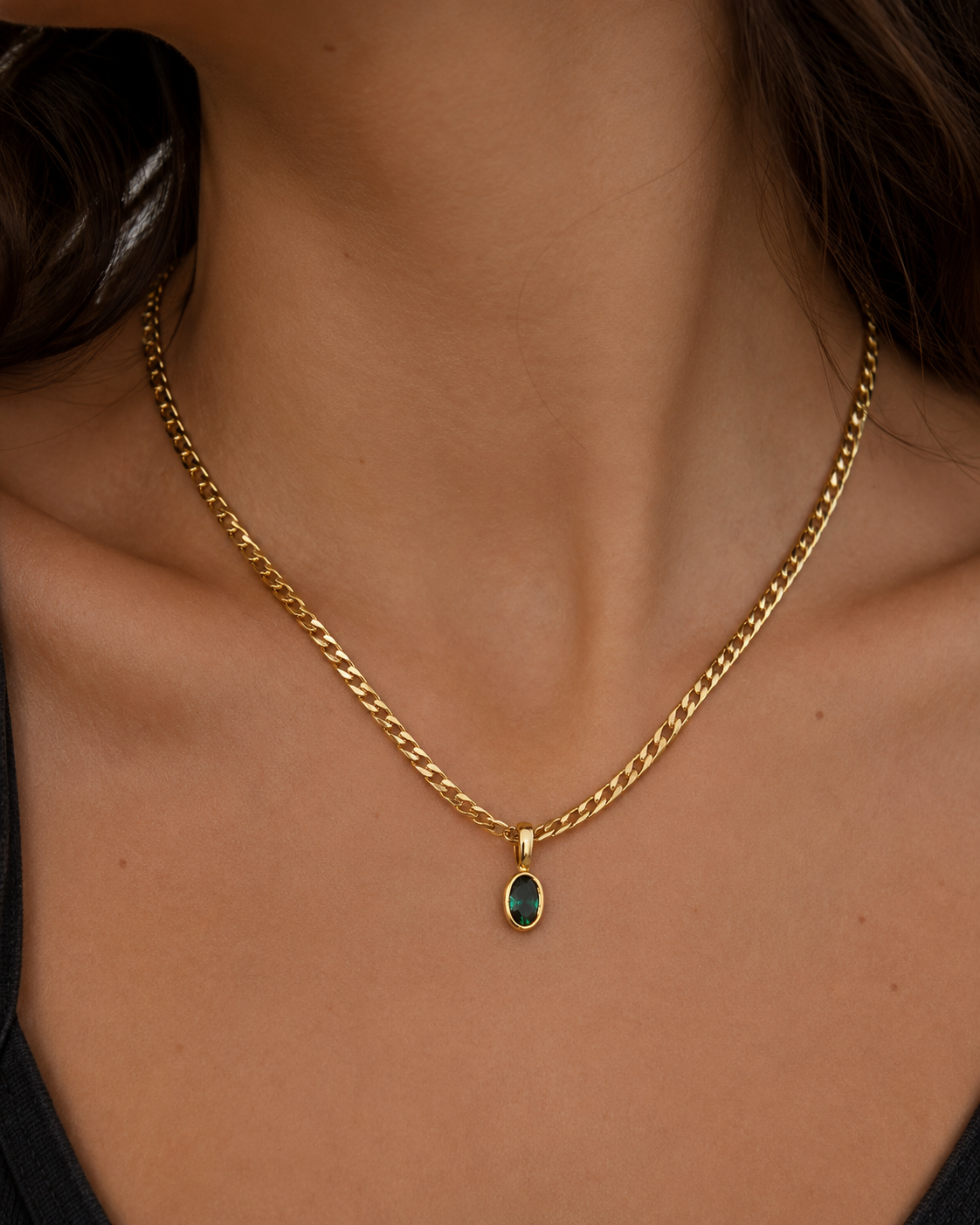Sage Emerald Necklace