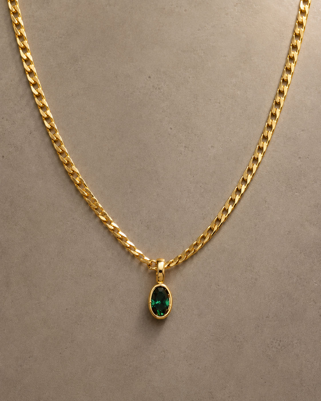 Sage Emerald Necklace