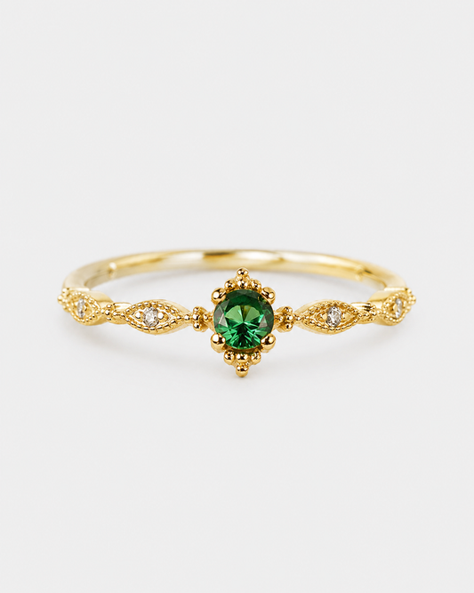Sage Crown Ring