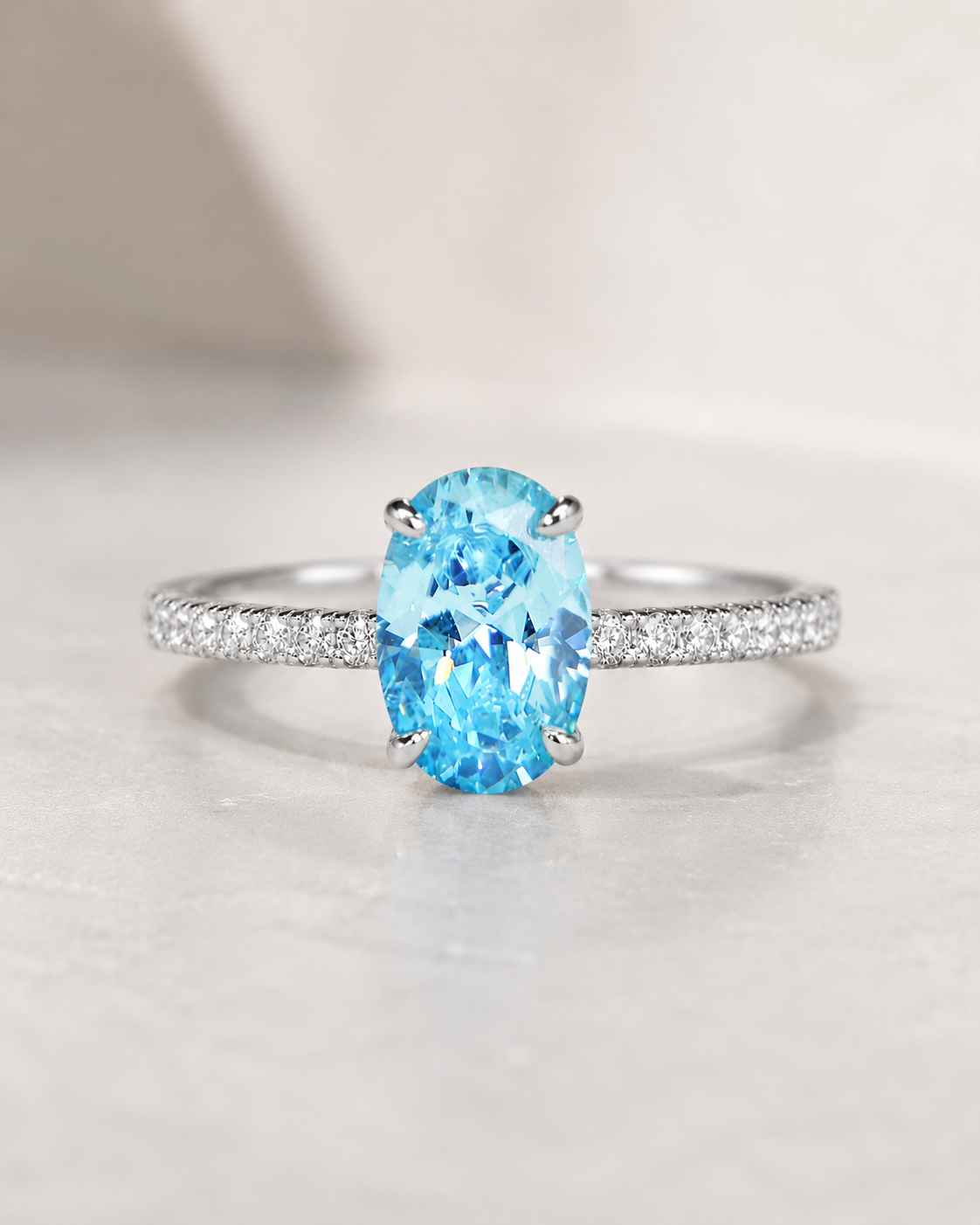 Ocean Oval Ring