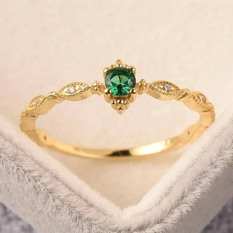 Sage Crown Ring